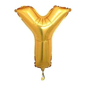 Pazarız Balon Parti Y Gold 102 cm Harf Folyo Balon