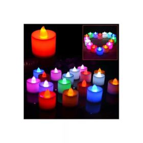 Pazarız Beyaz Mini Led Mum