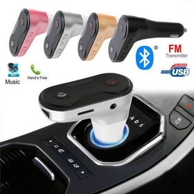 Pazarız Car-G8 Dijital Ekran Bluetooth Araç Kiti Oto Araç Fm Transmitter