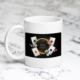 Pazarız Casino Şekli Kupa Bardağı