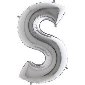 Pazarız Gümüş Harf Folyo Balon