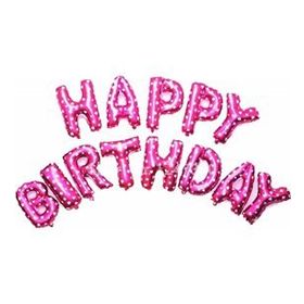 Pazarız Happy Birthday Yazılı Harf Balon
