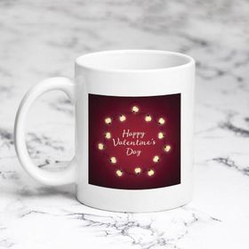 Pazarız Happy Valentina Daty Işıklı Kupa Bardağı