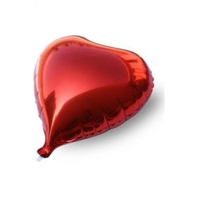 Pazarız Kalp Folyo Kırmızı Balon