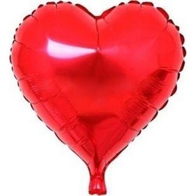 Pazarız Kalp Folyo Kırmızı Balon