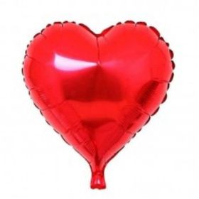 Pazarız Kalp Folyo Kırmızı Balon