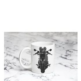 Pazarız Karakalem Motosiklet Kupa Bardağı