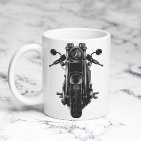 Pazarız Karakalem Motosiklet Kupa Bardağı
