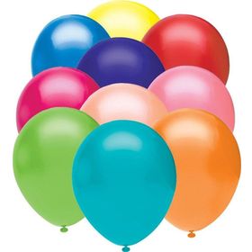Pazarız Karışık Baskısız 100'lü 12 inç Pastel Balon
