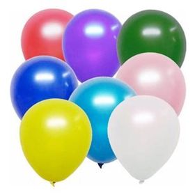 Pazarız Karışık Renkli Metalik Balon