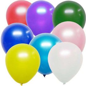 Pazarız Karışık Renkli Metalik Balon