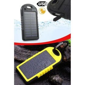 Pazarız Led Işıklı 8000 mAh Solar Powerbank