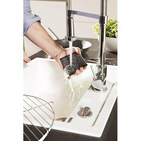 Pazariz Magic Inox Sponge Paslanmaz Telli 4'lü Set Bulaşık Süngeri