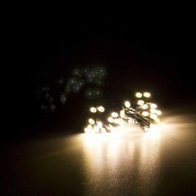 Pazarız Pilli Günışığı Yeşil Kablolu Yılbaşı 5 mt Led Işığı