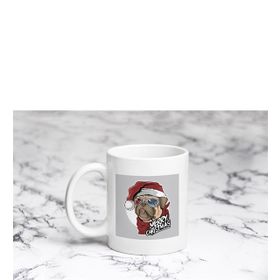 Pazarız Pug Cristmas Kupa Bardağı