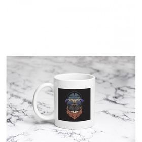 Pazarız Pug Hipster Kupa Bardağı