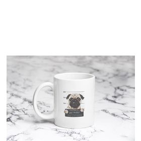 Pazarız Pug Kupa Bardağı