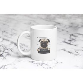 Pazarız Pug Kupa Bardağı