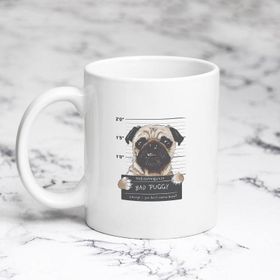 Pazarız Pug Kupa Bardağı