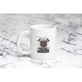 Pazarız Pug Kupa Bardağı