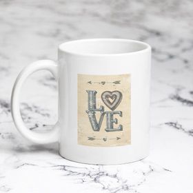 Pazarız Retro Love Kupa Bardağı