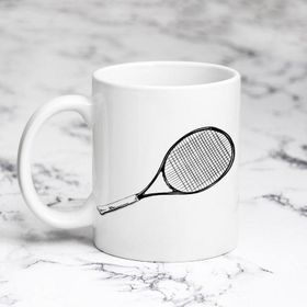 Pazarız Tenis Raketi kara kalem Kupa Bardak