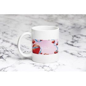 Pazarız Valentina Yeni Model Pembe Kupa Bardağı