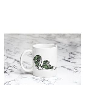 Pazarız Yeşil Converse Larry Bird Kupa Bardağı