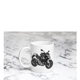 Pazarız Yeşil Şerit Motosiklet Model 5 Kupa Bardağı