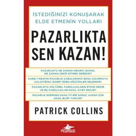 Pazarlıkta Sen Kazan! - Patrick Collins