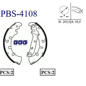 PBS 4108 Arka Fren Balatası