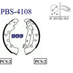 PBS 4108 Arka Fren Balatası