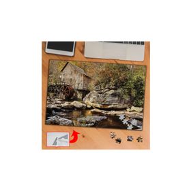 PD123 Göldeki Ahşap Ev 240 Parça Puzzle Yapboz Tablo