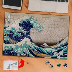 PD159 Hokusai Kanagawa Dalgası 240 Parça Puzzle Yapboz Tablo