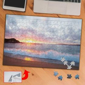 PD19 Kıyıya Vuran Dalga Kumsal 240 Parça Puzzle Yapboz Tablo
