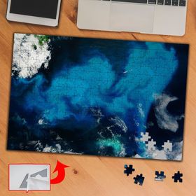 PD361 Mavi Taşlı Okyanus 240 Parça Puzzle Yapboz Tablo