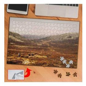 PD637 Kurak Topraklar Köy İnsanı 240 Parça Puzzle Yapboz Tablo