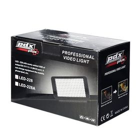 PDX LED-228 Profesyonel Video Kamera Işığı