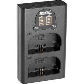 PDX LP-E6 Canon 2'li USB Şarj Cihazı