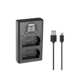 PDX LP-E6 Canon 2'li USB Şarj Cihazı