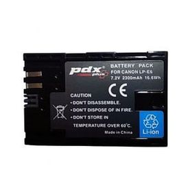 PDX LP E6 Plus for Canon Batarya
