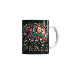 Peace Barış Simgesi Porselen Kupa Bardak