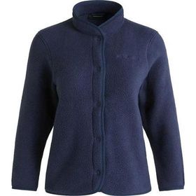 Peak Performance G78131100 W Fleece Snap Cardigan Mavi Kadın Outdoor Polar