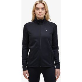 Peak Performance G79433020-14750 W Rider Zip Softshell Siyah Kadın Mont