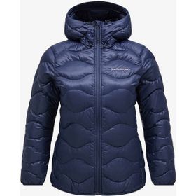 Peak Performance G79620010-18406 Helium Down Hood Kaz Tüyü Lacivert Kadın Mont