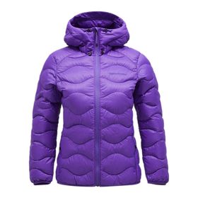 Peak Performance G79620080-30222 W Helium Down Hood Mor Kadın Mont