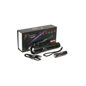 PeakStar PS-1600 Süper Parlak Şarjlı Led Zoomlu 5 Mod Avcı Feneri
