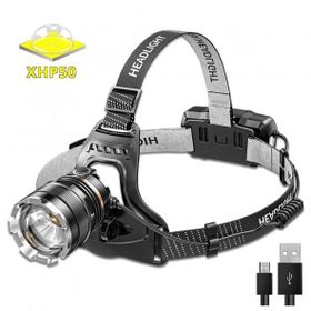 PeakStar PS-8002 XHP50 Sensörlü Şarjlı Kafa Feneri