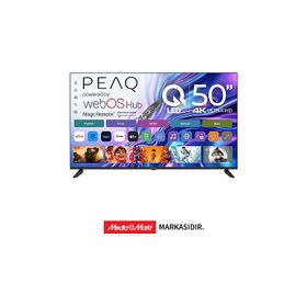 Peaq 50Q90 50 inç 127 Ekran 4K Ultra HD WebOS QLED TV