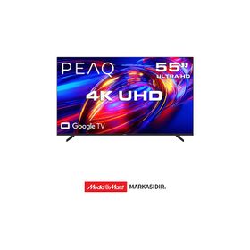 Peaq 55U8500 55 inç 140 Ekran 4K Ultra HD Google LED TV
